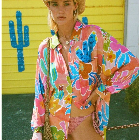 Spell Margi Hour shirtdress, Med - Picture 6 of 11